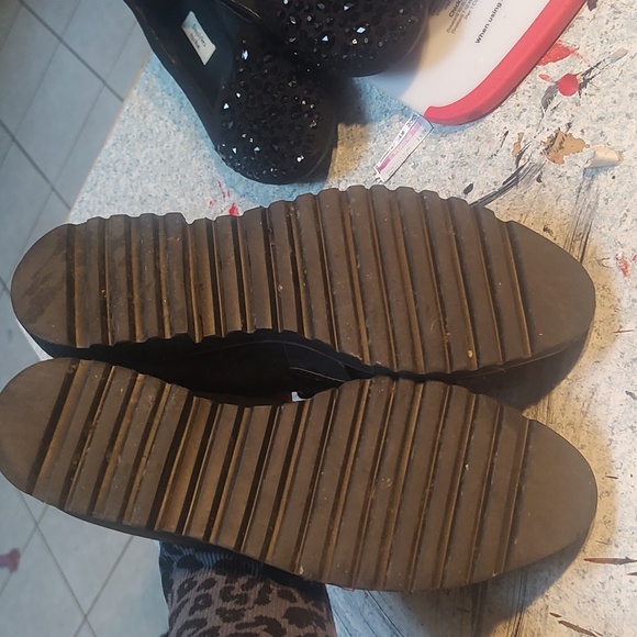 Halogen ladies Leopard canvas shoes size 8.5 - Picture 5 of 5